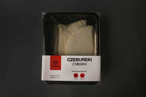 Czebureki z mięsem