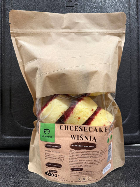 Cheesecake with cherry