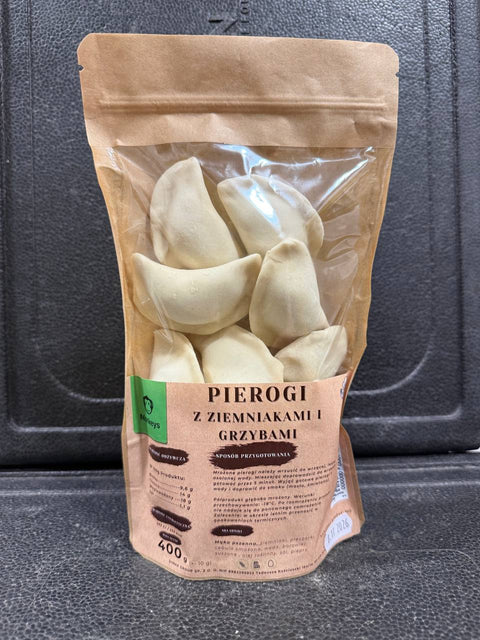 Pierogi z ziemniakami i grzybami