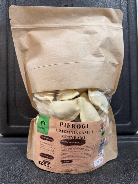 Pierogi z ziemniakami i grzybami