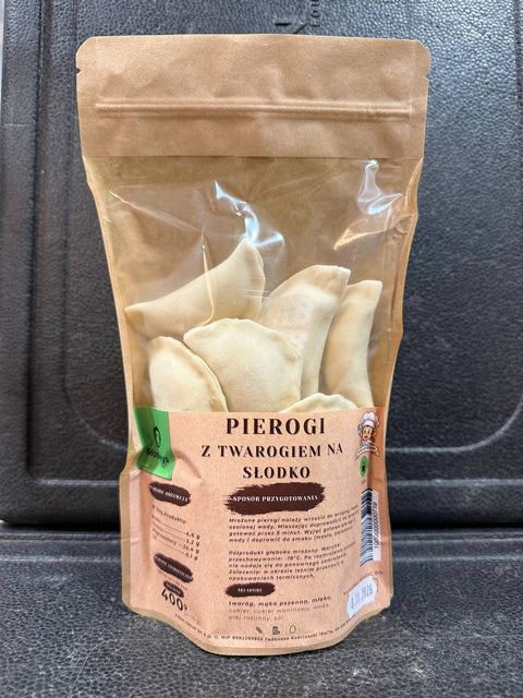 Pierogi ze słodkim twarogiem