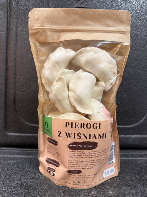 Pierogi z wiśniami