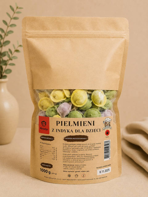 Pielmieni z indyka dla dzeci